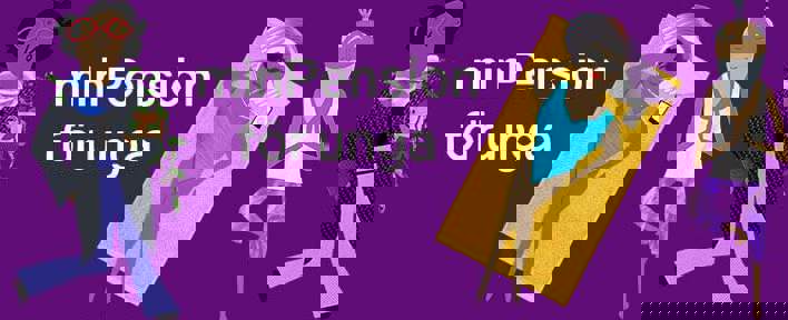 Minpension Unga Med Text 1